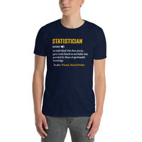 Funny Statistician T-Shirt - Job Definition Gift Idea - Cuccico Design