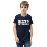 Funny Rizzer In Training Youth T-Shirt | Trendy Kids Tee - Cuccico Design