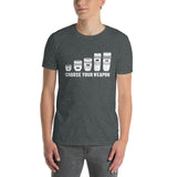 Photography Shirt - Funny Choose Your Weapon Camera Lens Tee - Cuccico Design