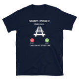 Train Lover T-Shirt: Sorry I Missed Your Call - Cuccico Design