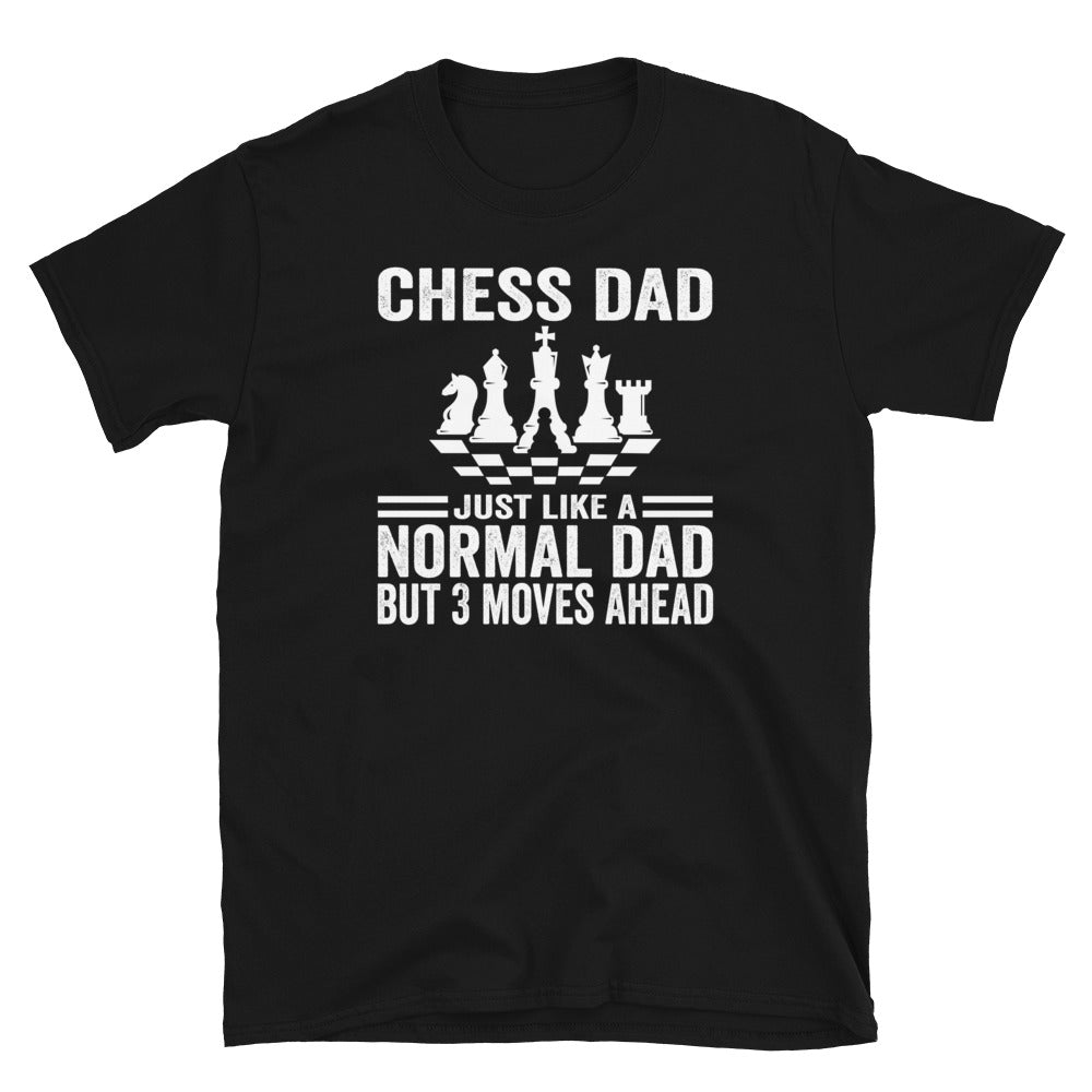 Chess Dad 3 Moves Ahead T-Shirt | Funny Chess Gift - Cuccico Design