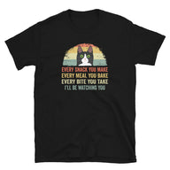 Funny Cat T-Shirt: Every Snack You Make Cat Lover Gift - Cuccico Design