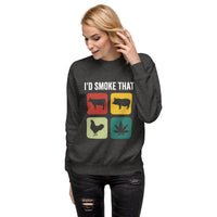 Grilling Sweatshirt - Funny BBQ Gift for Grill Masters - Cuccico Design