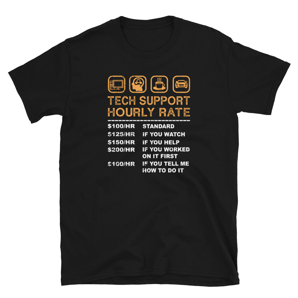 Tech Support T-Shirt - Funny Computer Repair Geek Gift - Cuccico Design