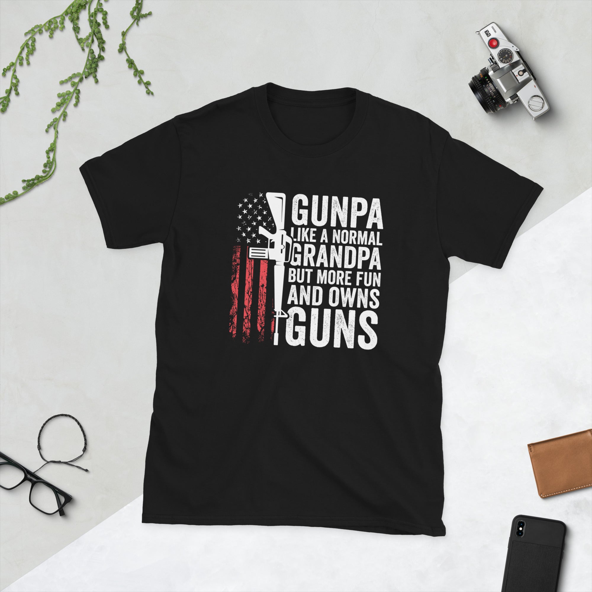 Funny Gunpa Gift T-Shirt | Unique Gift for Grandpa - Cuccico Design