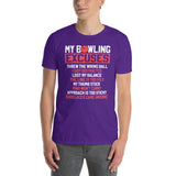 Funny Bowling T-Shirt | My Bowling Excuses Shirt | Unisex - Cuccico Design