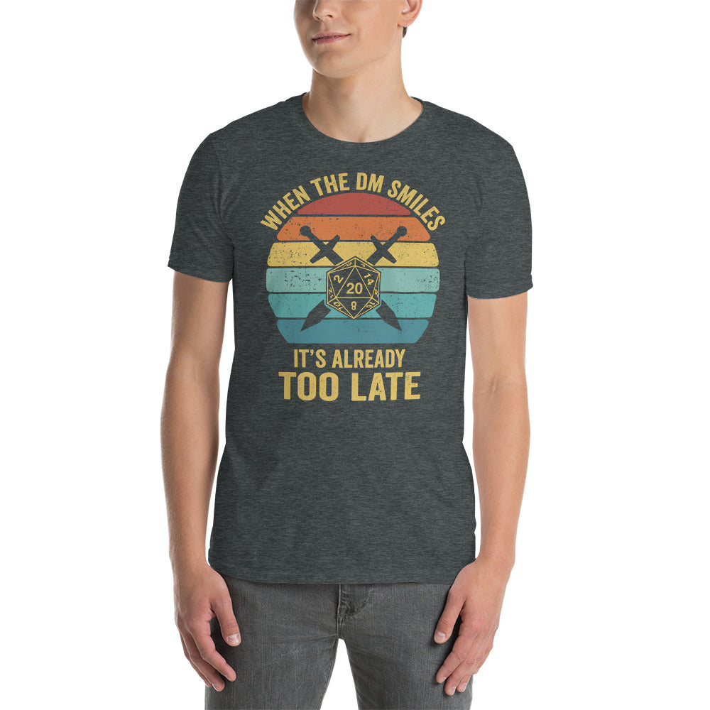 Funny Dungeon Master T-Shirt | When the DM Smiles Gift Idea - Cuccico Design