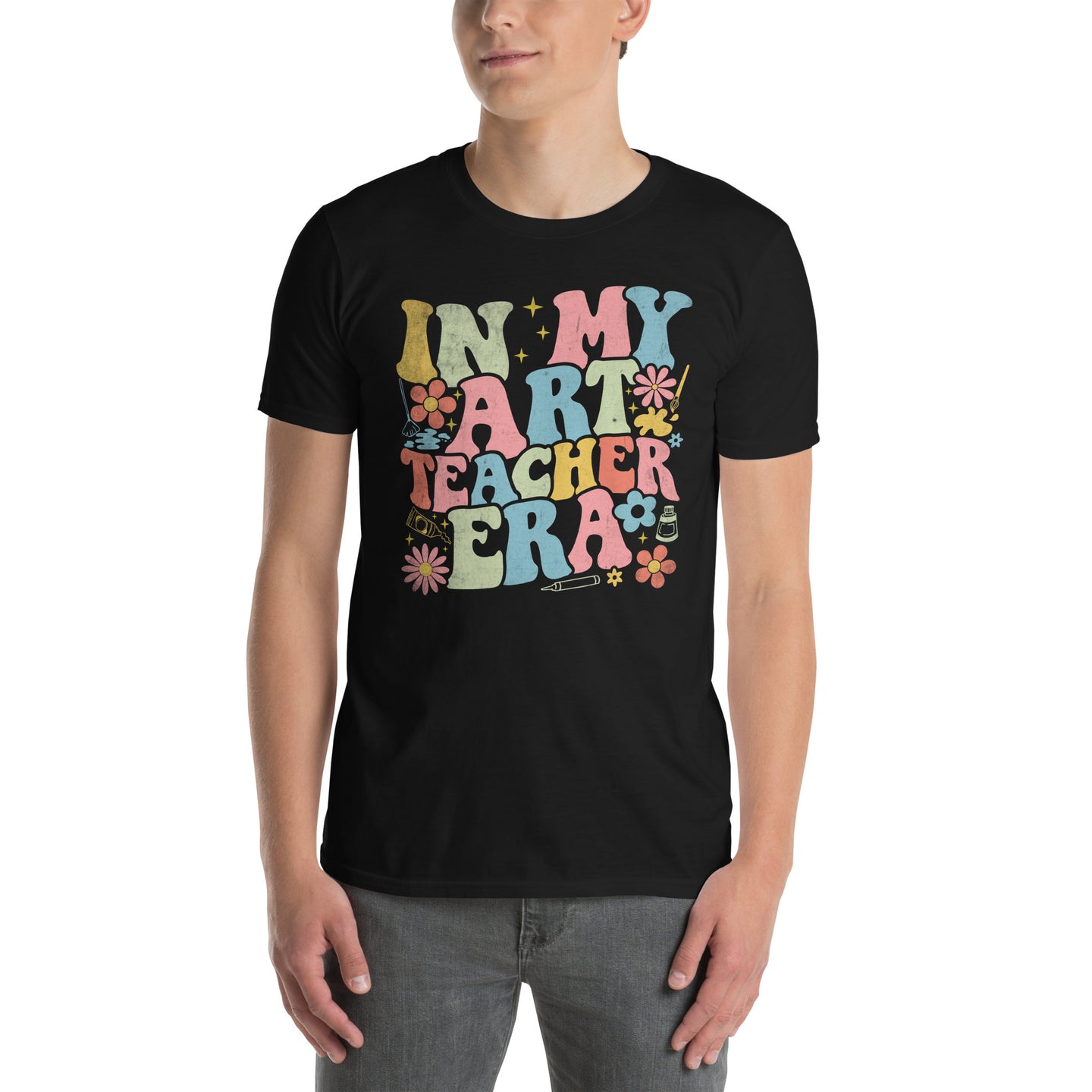 Groovy Art Teacher Era T-Shirt | First Day of School - Cuccico Design