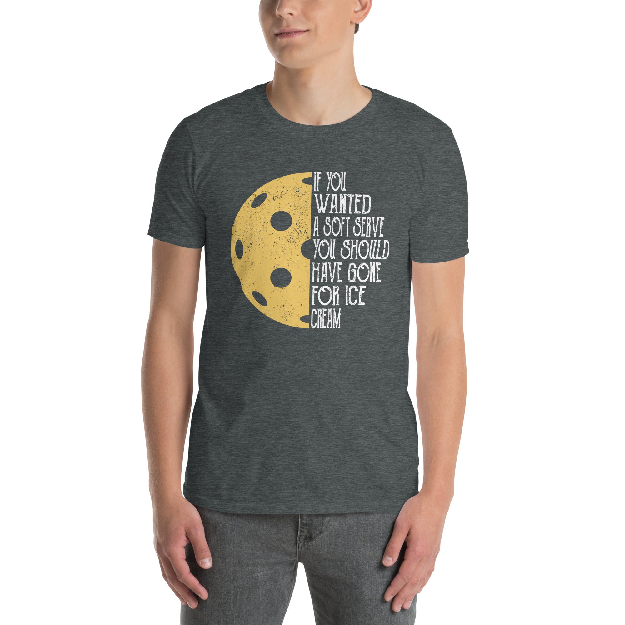 Funny Pickleball T-Shirt - Soft Serve Slogan | Gift - Cuccico Design