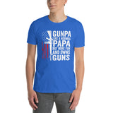 Gunpa T-Shirt: Like a Normal Papa, More Fun & Owns Guns - Cuccico Design