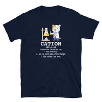 Chemistry Cat T-Shirt - Funny Science Gift - Cuccico Design