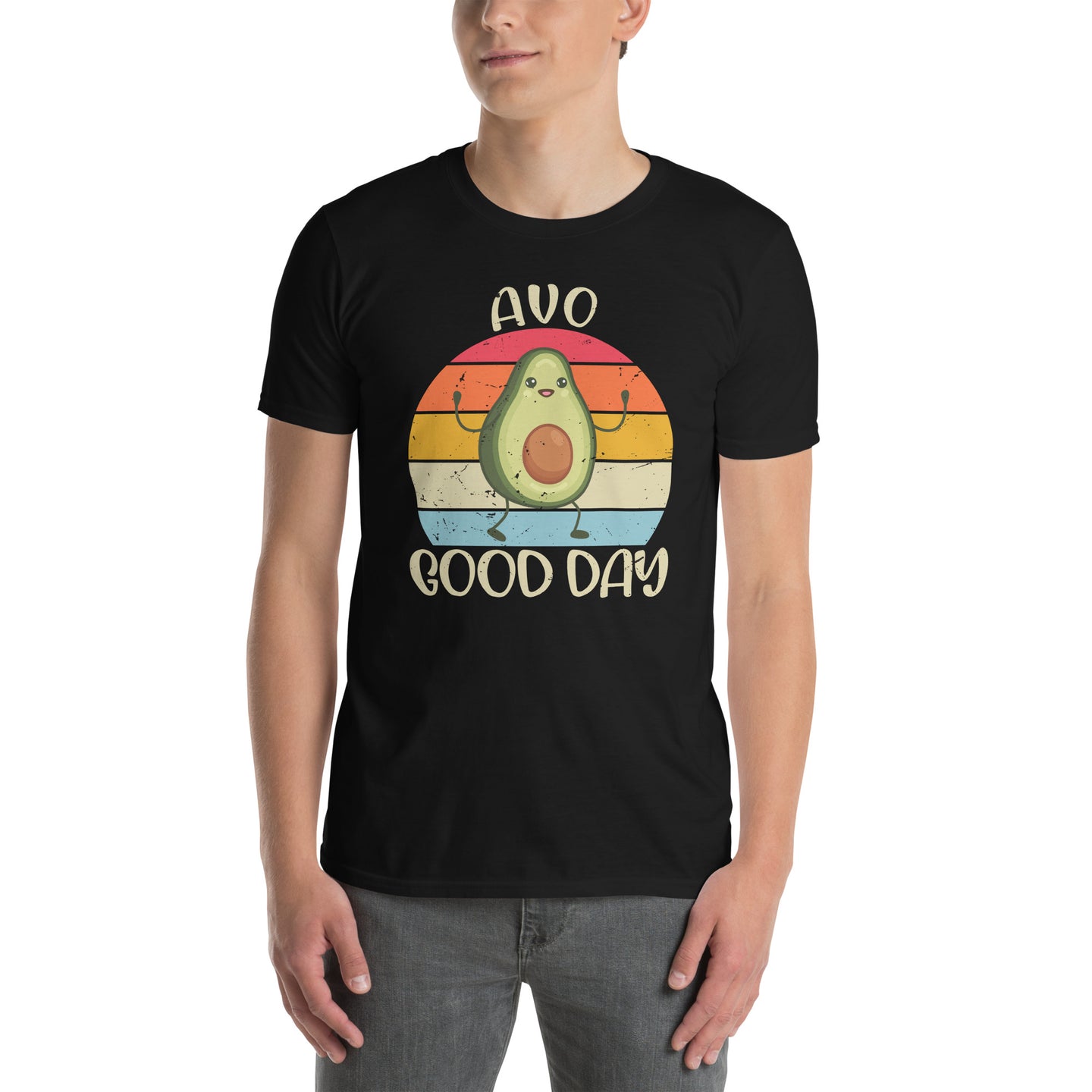 Cute Avocado Shirt Kids Toddler Boys - Avo Good Day - Cuccico Design