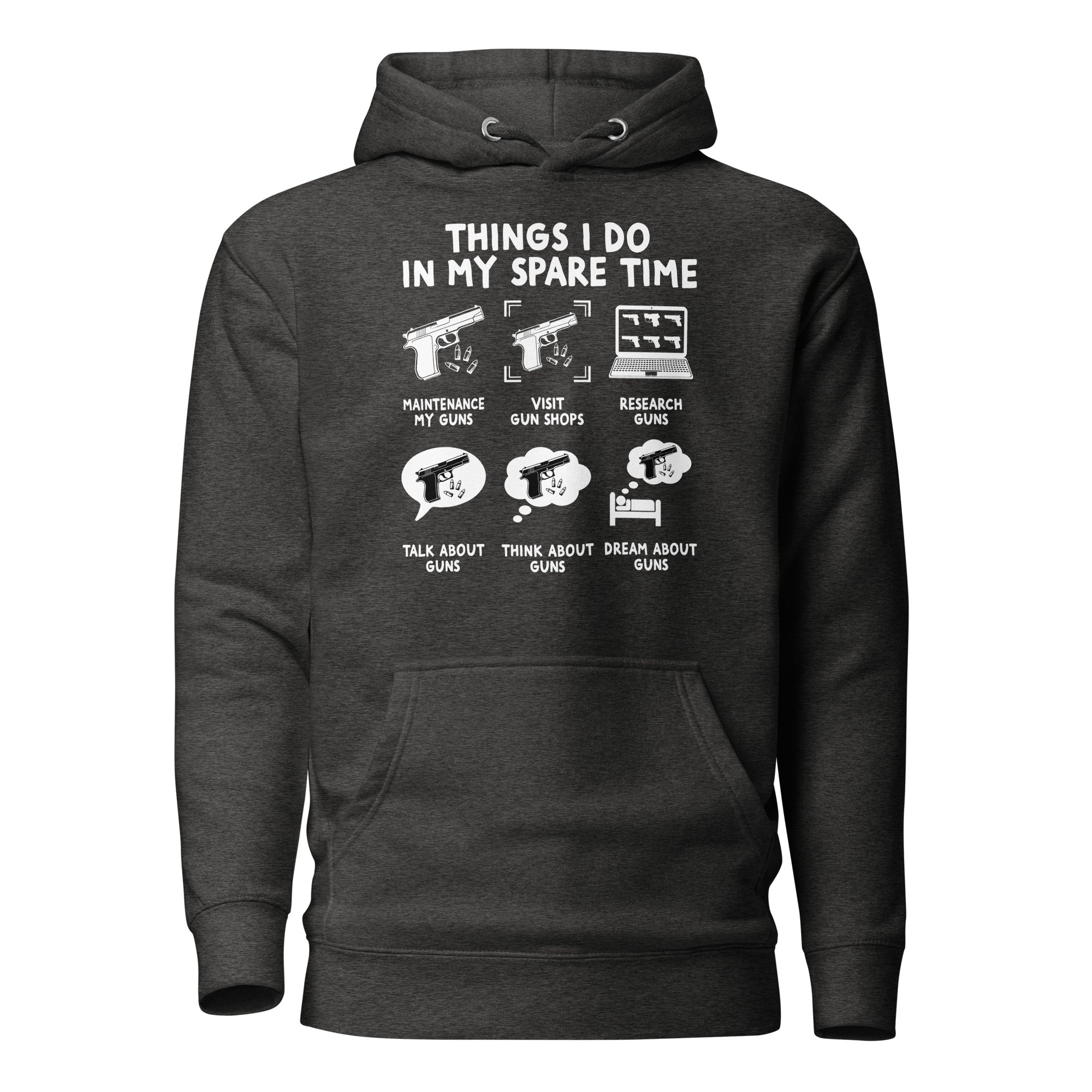 Funny Gun Lover Hoodie - Gun Enthusiast Gift - Cuccico Design
