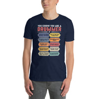 Funny Drummer T-Shirt | Air Drumming Shirt - Cuccico Design