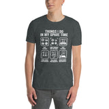 Photography T-Shirt Unisex - Things I Do In My Spare Time - Cuccico Design