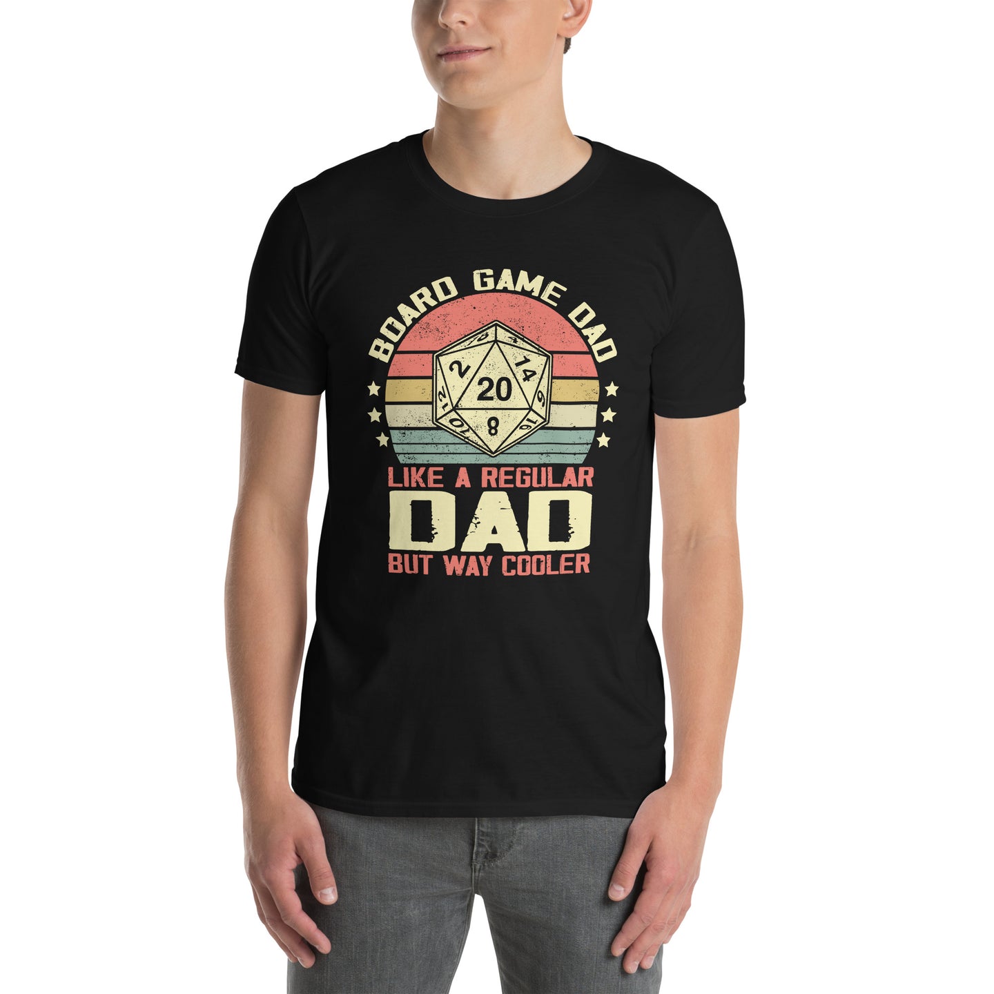 Mens Board Game T-Shirt for Dads & Board Gamers - Cuccico Design