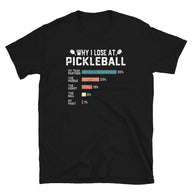 Funny Pickleball Shirt Gift | Why I Lose T-Shirt - Cuccico Design