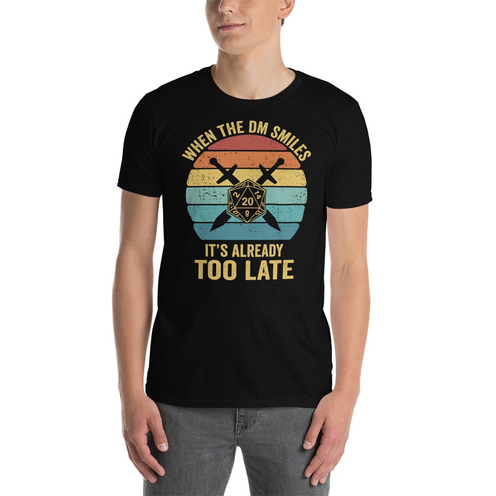 Funny Dungeon Master T-Shirt | When the DM Smiles Gift Idea - Cuccico Design