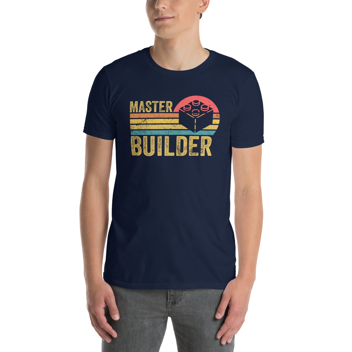 Master Builder Building Blocks T-Shirt | Funny Dad Shirt - Cuccico Design