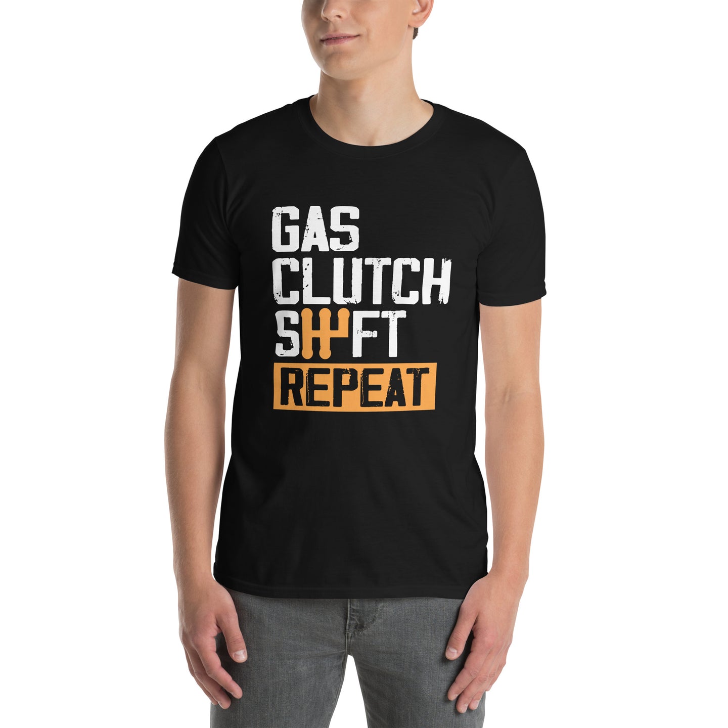 Funny Manual Driving T-Shirt | Car Guy Gift - Cuccico Design
