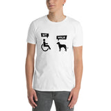 Funny Wheelchair Humor T-Shirt - Joke Design - Cuccico Design