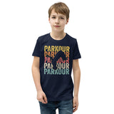 Youth Retro Parkour T-Shirt | Freerunning Tee - Cuccico Design