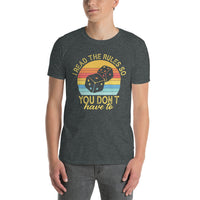 Funny Board Game T-Shirt I Read Rules So You Don't Have To - Cuccico Design