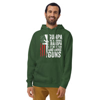 Gunpa Grandpa Gun Gift Hoodie | Shooting Enthusiast Apparel - Cuccico Design