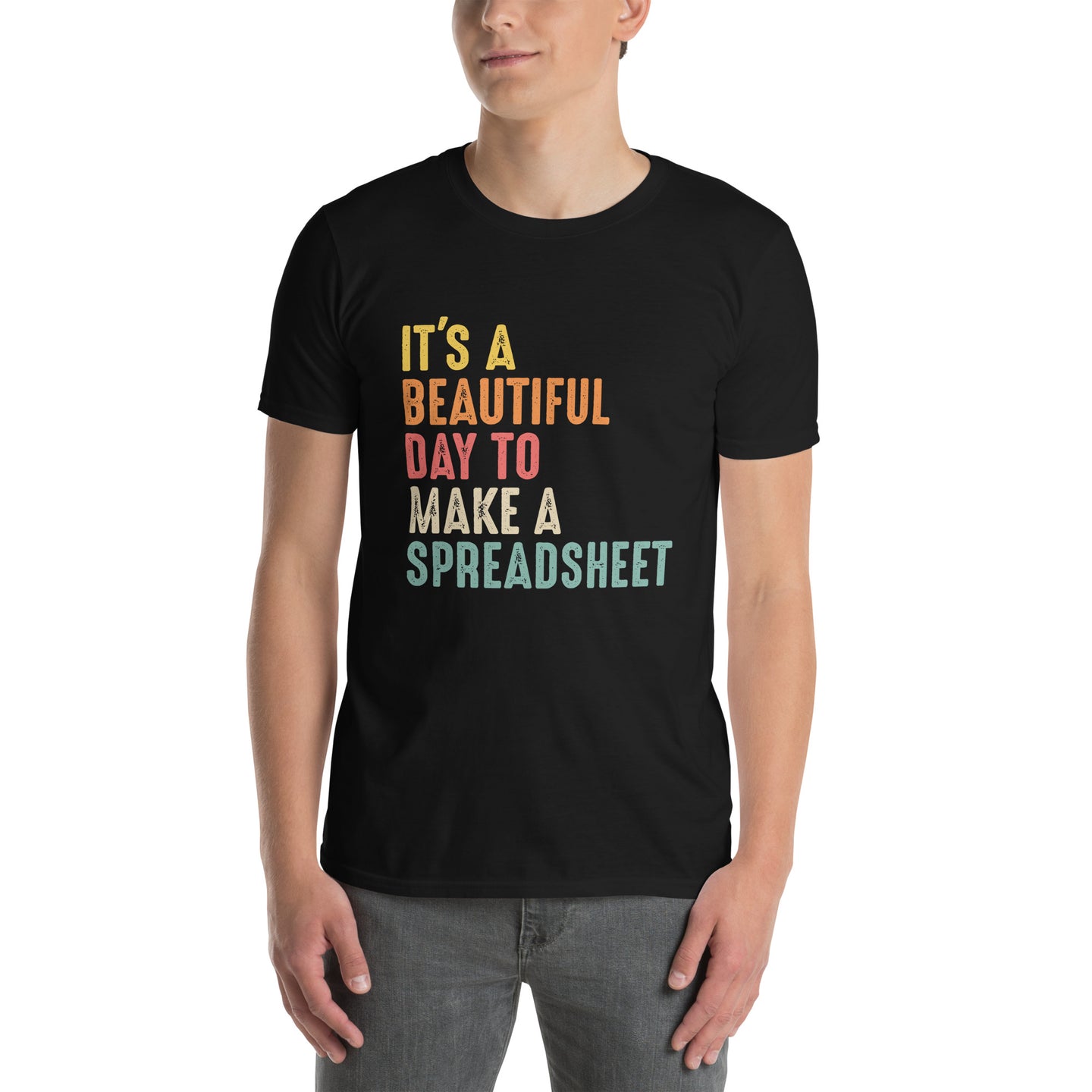 Accountant T-Shirt: Make A Spreadsheet Excel Shirt - Cuccico Design