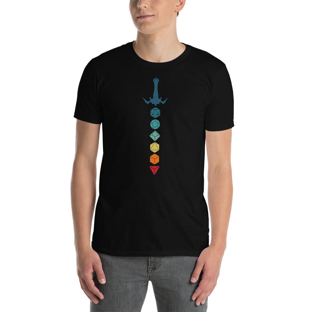 Nerdy Dice T-Shirt for RPG Gamers & Collectors - Cuccico Design
