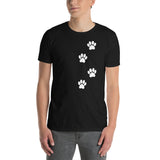 Vintage Dog Paw T-Shirt | Dog Lover Gift Tee - Cuccico Design