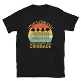 Today's Forecast Funny Cribbage T-Shirt | Board Game Gift - Cuccico Design