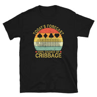 Today's Forecast Funny Cribbage T-Shirt | Board Game Gift - Cuccico Design