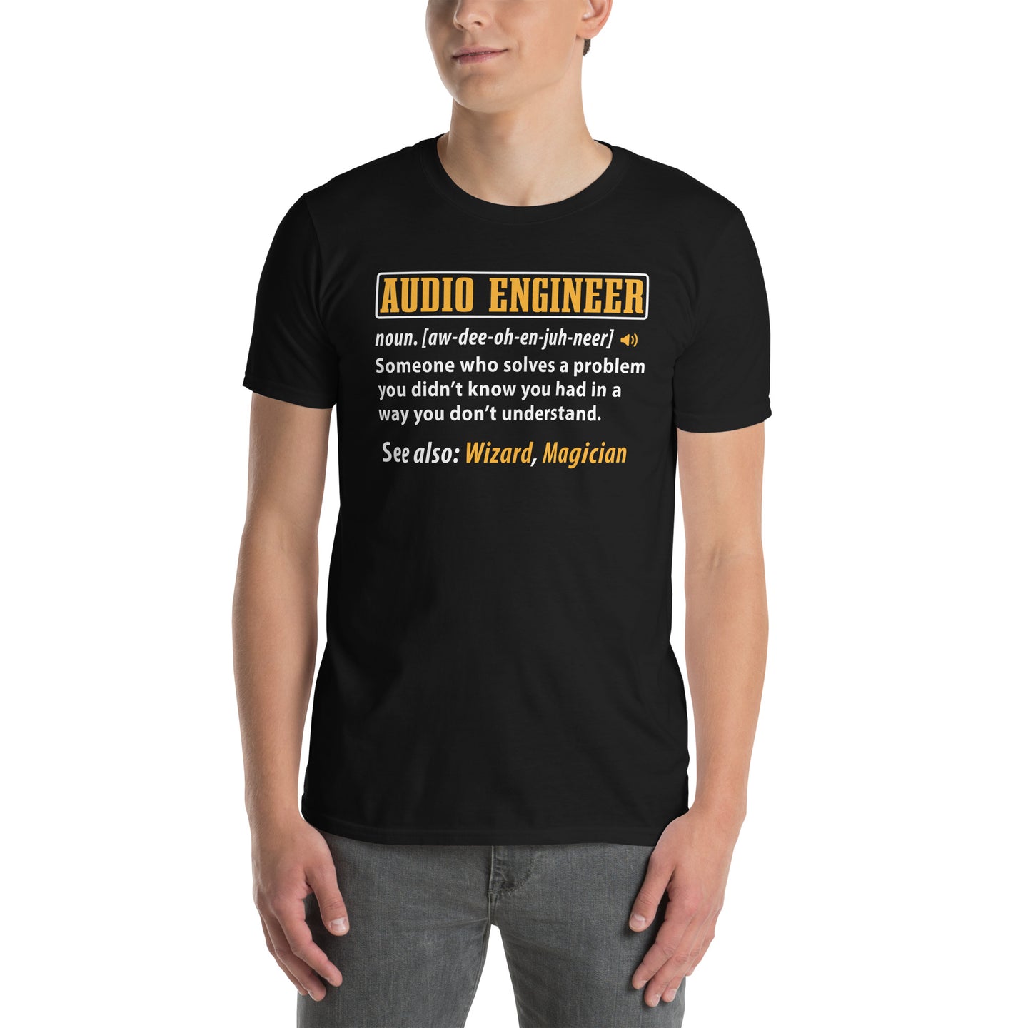 Funny Sound Engineer T-Shirt - Audio Engineer Gift - Cuccico Design