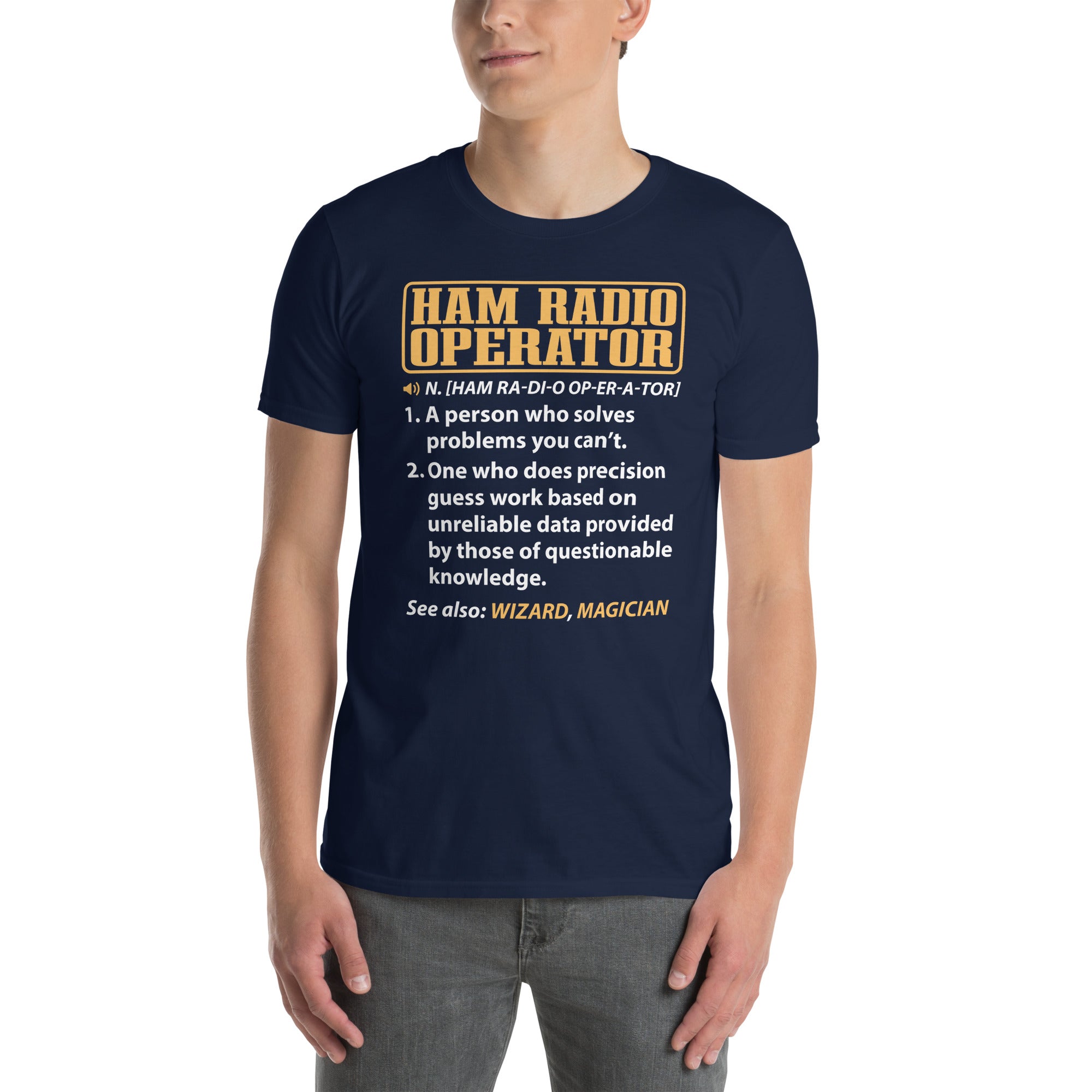 Ham Radio Operator Definition T-Shirt | Ham Radio Gift - Cuccico Design