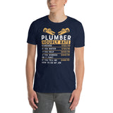 Funny Plumber T-Shirt | Great Plumber Gift - Cuccico Design
