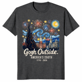 Gogh Outside Starry Night USA Shirt | America's 250th Anniversary Tee | Cuccico