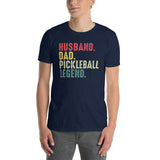 Pickleball Dad Legend T-Shirt | Funny Pickleball Gift for Men - Cuccico Design