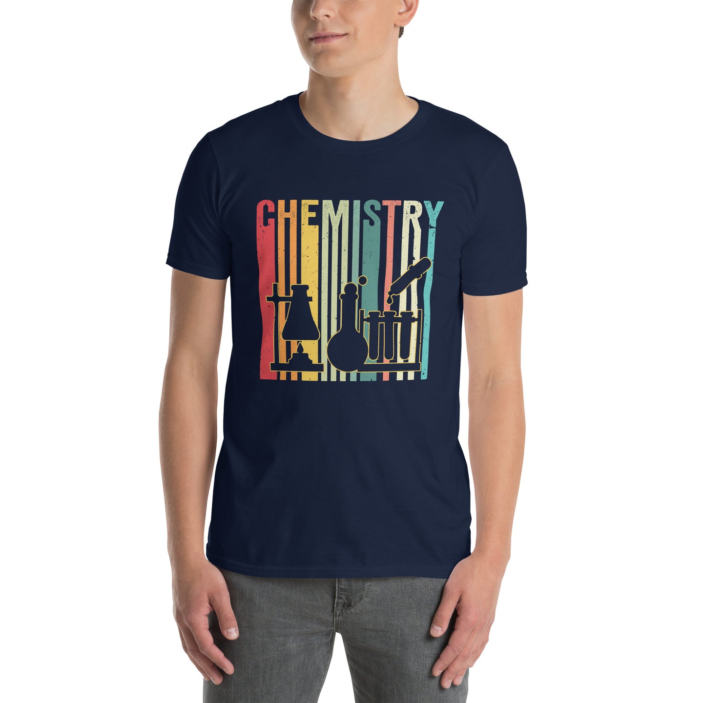 Chemistry T-Shirt | Retro Laboratory Flask Science Gift - Cuccico Design