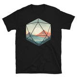 D20 Dice T-Shirt - Cool Gaming Apparel - Cuccico Design