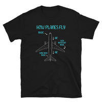 Funny Aerospace Engineer T-Shirt | How Planes Fly - Cuccico Design