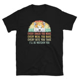 Akita Owner T-Shirt: Every Snack You Make Akita Dog Shirt - Cuccico Design