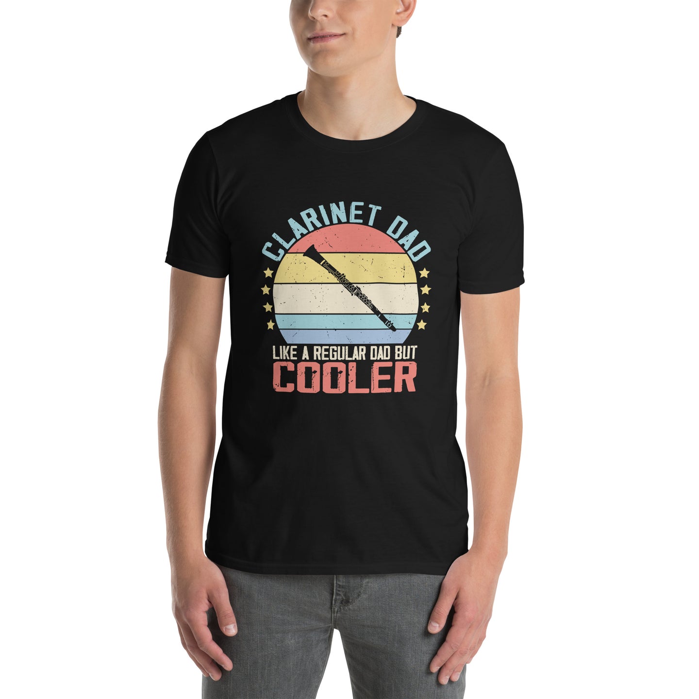 Funny Clarinet Dad T-Shirt - Like a Regular Dad Only Louder - Cuccico Design