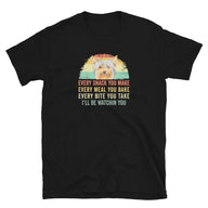Funny Yorkie T-Shirt | Dog Lover Gift - Every Snack You Make - Cuccico Design