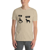 Funny Wheelchair Humor T-Shirt - Joke Design - Cuccico Design