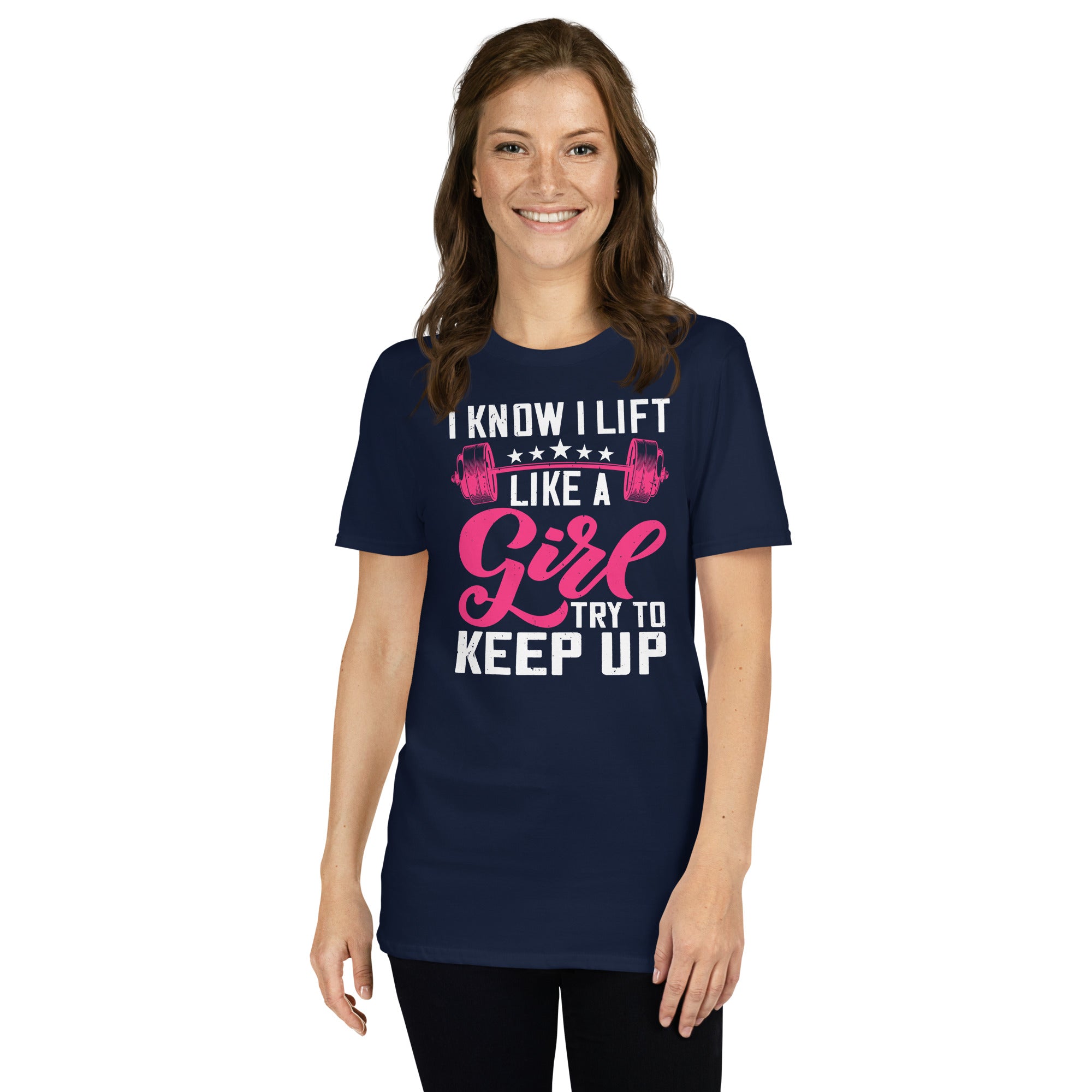 I Know I Lift Like a Girl Powerlifting Shirt - Cuccico Design