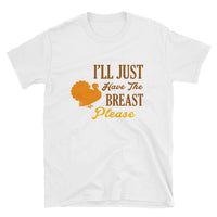 Funny Thanksgiving Shirt - I Am A Breast Man Turkey Tee - Cuccico Design