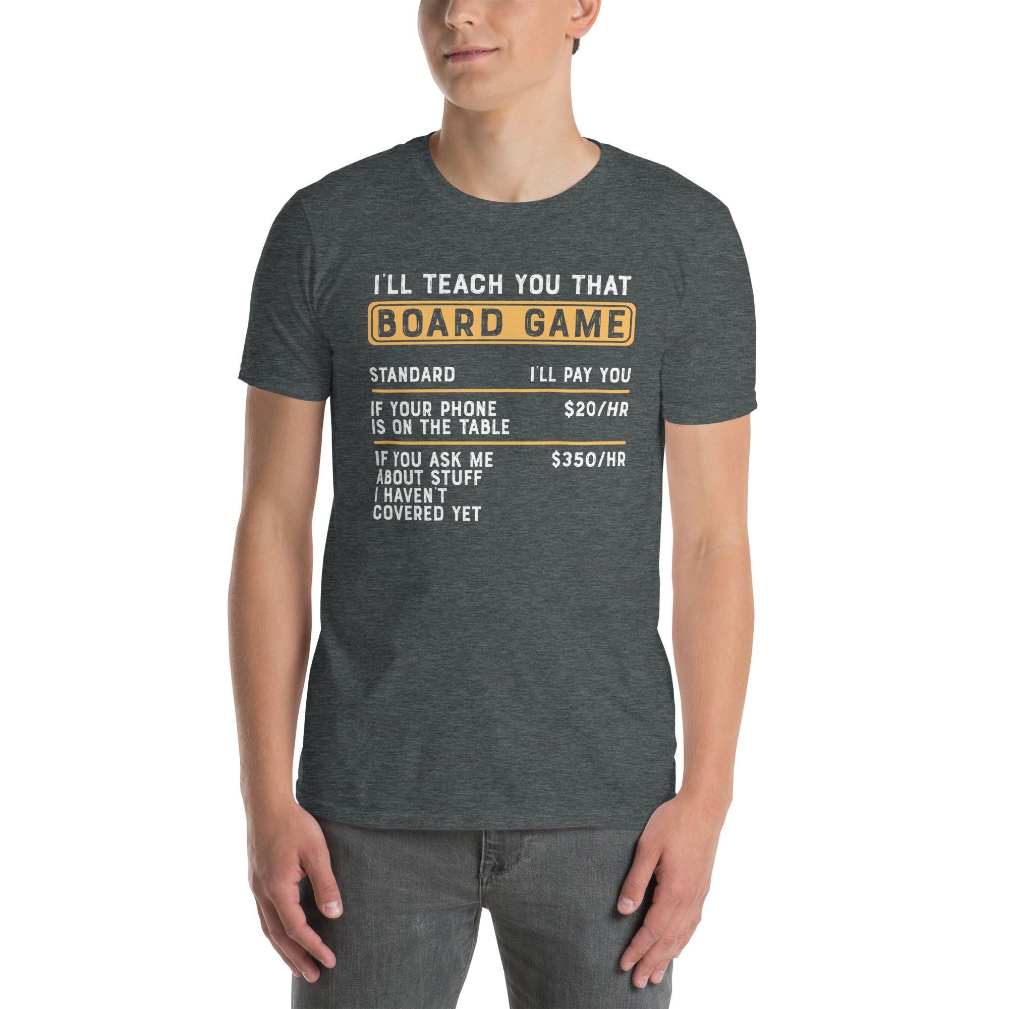Funny Board Game T-Shirt | Tabletop Gamer Gift - Cuccico Design