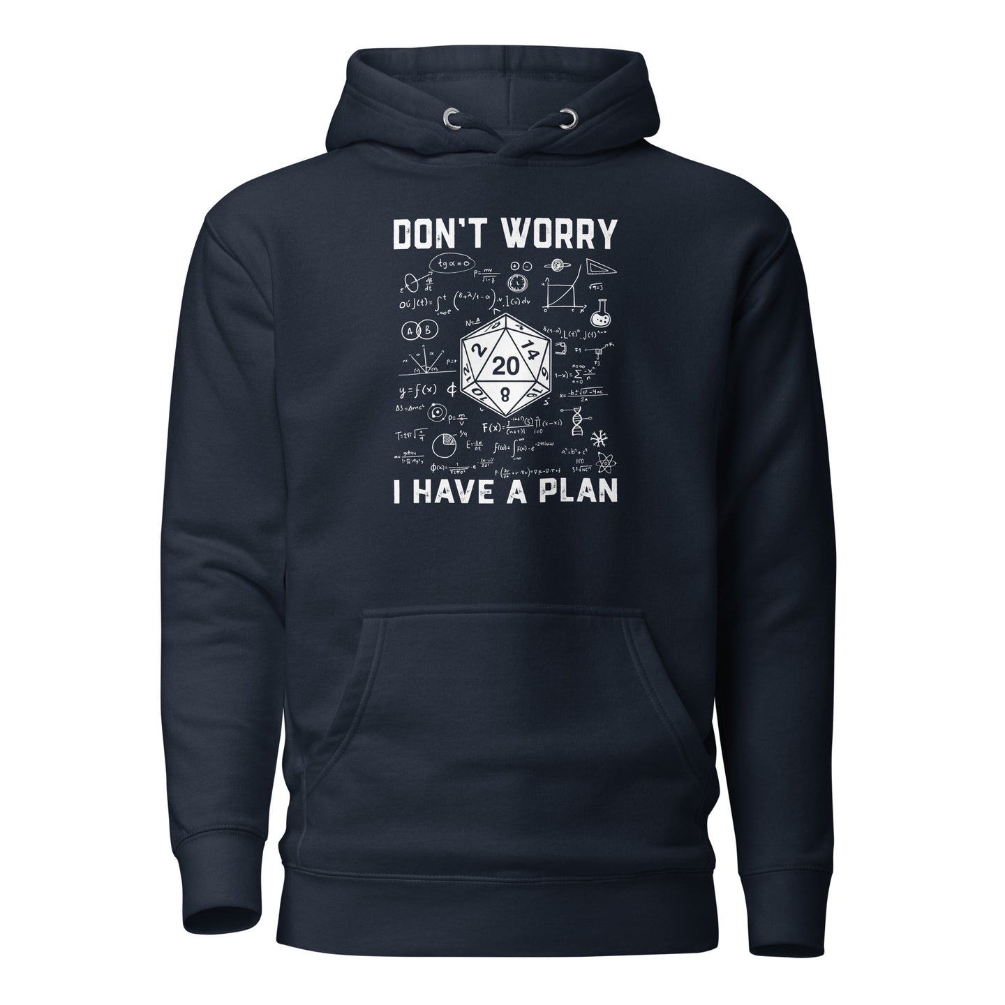 Don't Worry I Have A Plan Gamer Hoodie | RPG Player Gift - Cuccico Design