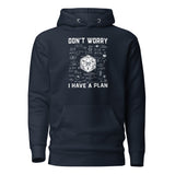 Don't Worry I Have A Plan Gamer Hoodie | RPG Player Gift - Cuccico Design